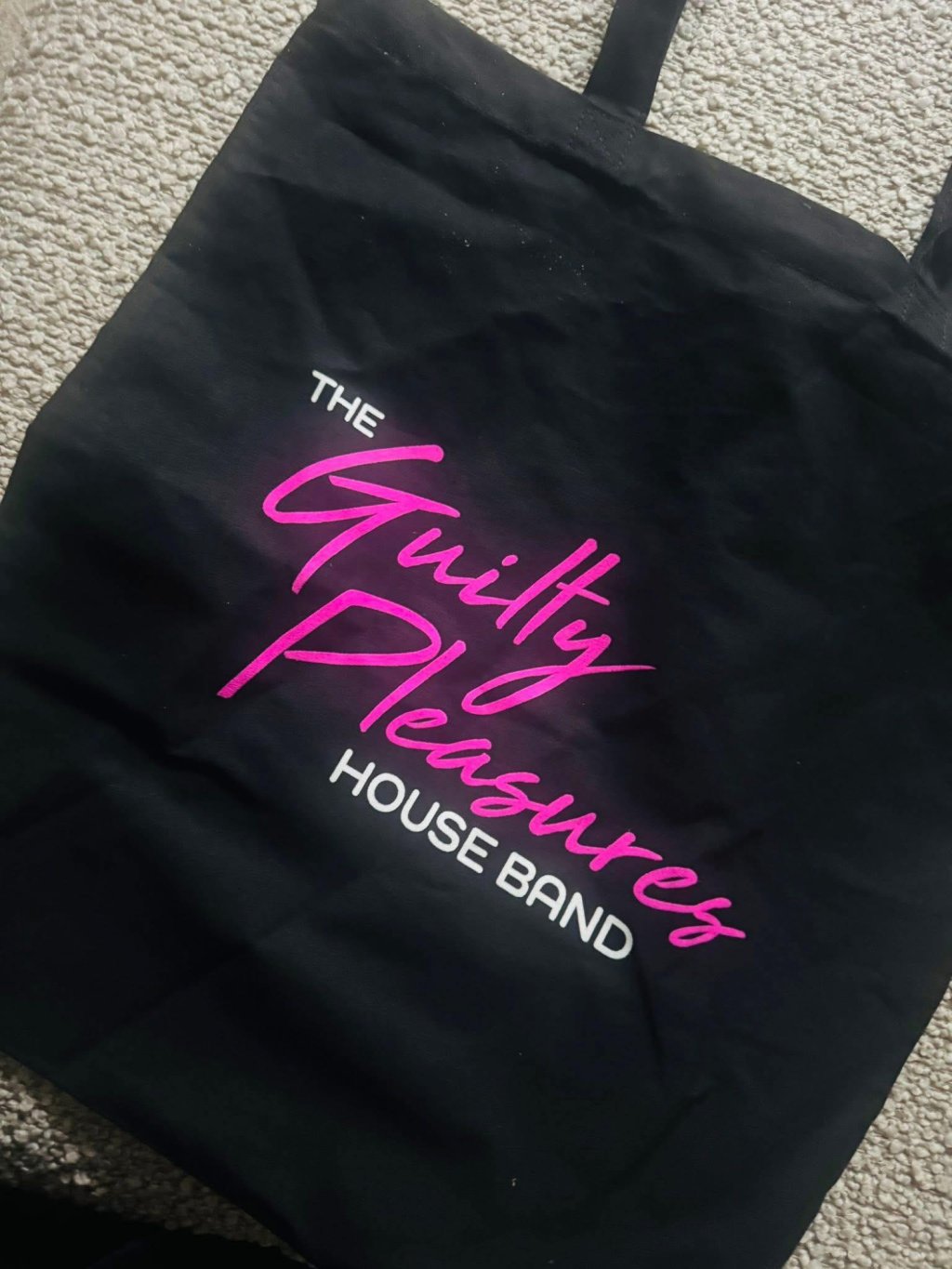 Tote bag  - The Guilty Pleasures House Band.
